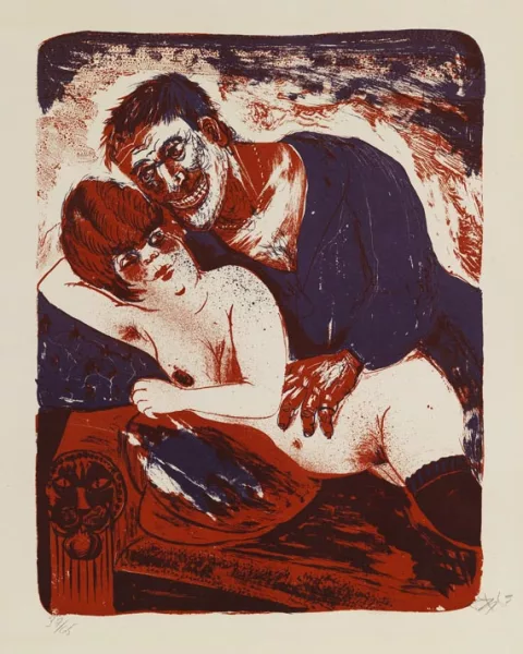Otto Dix — Matrose und Mädchen