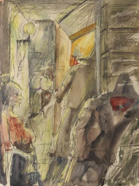 Otto Dix — Hamburger Kneipe