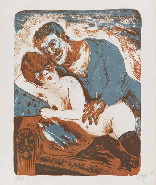 Otto Dix — Matrose und Mädchen