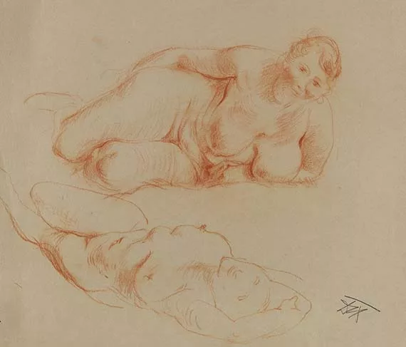 Otto Dix — Zwei Akte