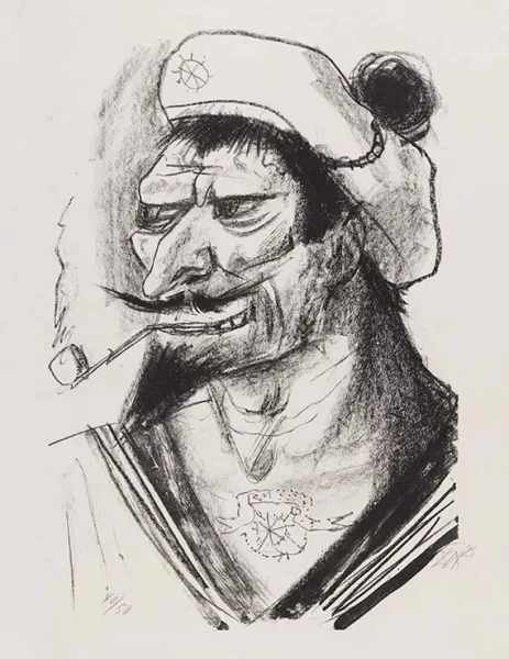 Otto Dix — Südlicher Matrose