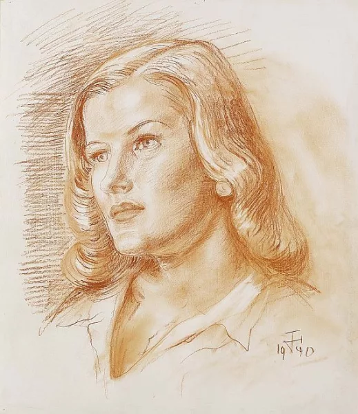 Otto Dix — Porträt Antonia Stickel