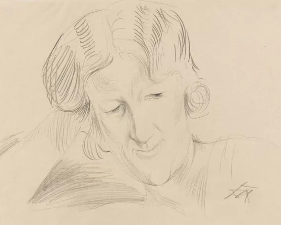Otto Dix — Erna I (Kopf)