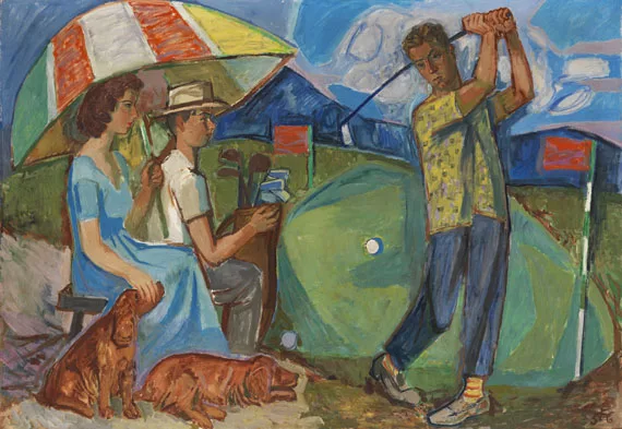 Otto Dix — Golf