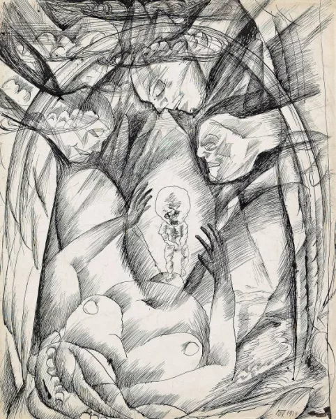 Otto Dix — Geburt