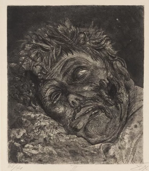 Otto Dix — Toter (St. Clément)