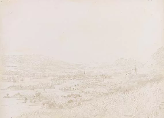Otto Dix — Rheintal (Blick auf Öhningen in Richtung Stein am Rhein)