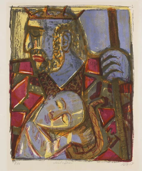 Otto Dix — Saul und David