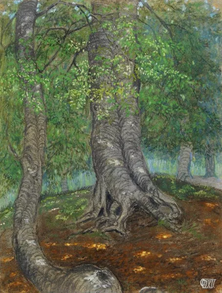 Otto Dix — Waldlichtung