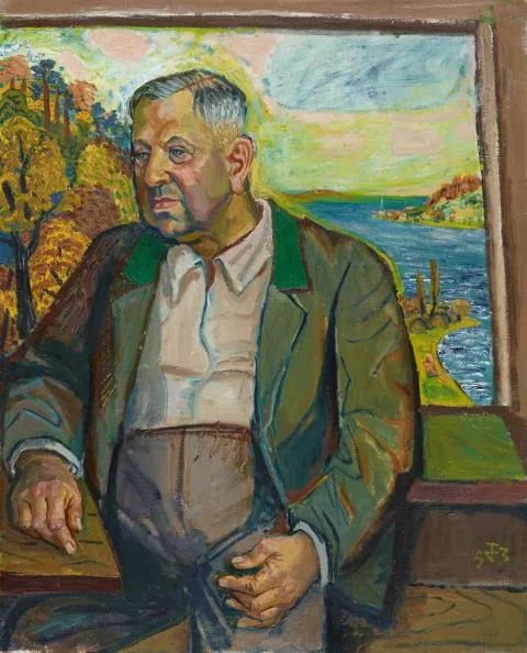 Otto Dix — Bildnis Rechtsanwalt Eberhard Ascher