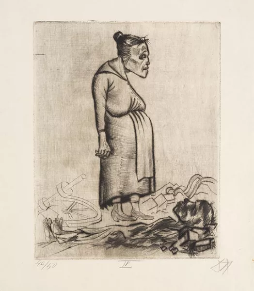 Otto Dix — Schwangerschaft