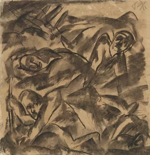 Otto Dix — Im Schlamm