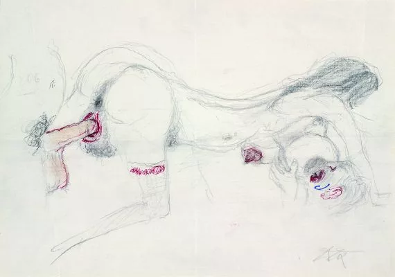 Otto Dix — Erotisches Motiv