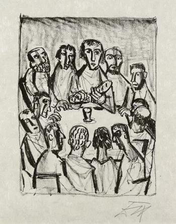 Otto Dix — Das Abendmahl