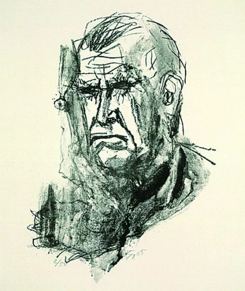 Otto Dix — Großes Selbstbildnis