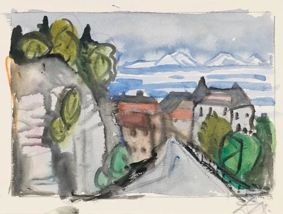 Otto Dix — Dorfstraße