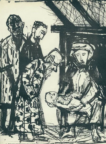 Otto Dix — Das Evangelium nach Matthäus. 1960