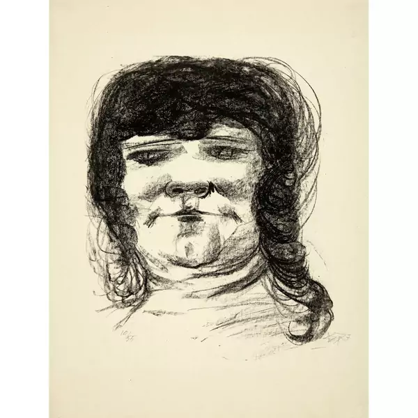 Otto Dix — Manitschka — Galerie Kornfeld