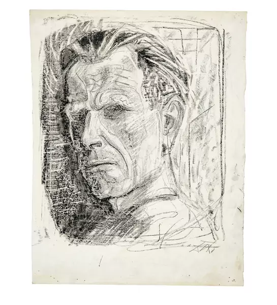 Otto Dix — Selbstbildnis III — Galerie Kornfeld