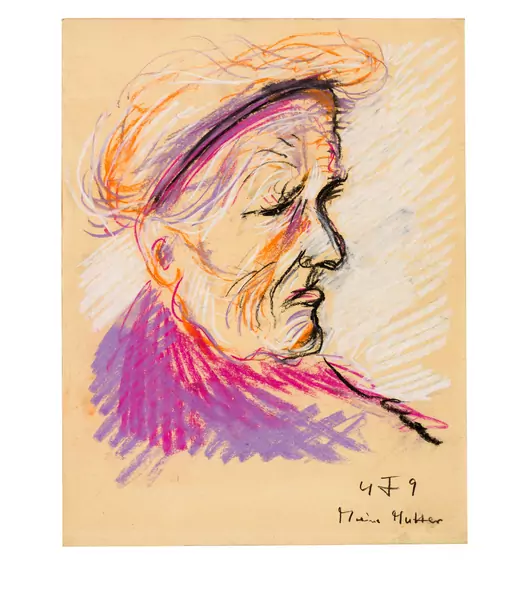 Otto Dix — Meine Mutter — Galerie Kornfeld