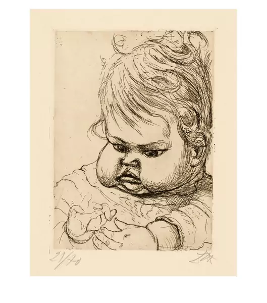 Otto Dix — Nelly I — Galerie Kornfeld