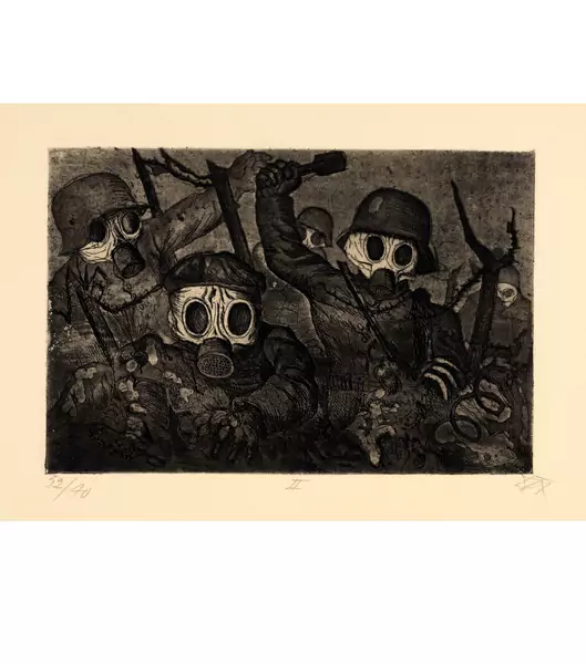 Otto Dix — Der Krieg Berlin, Verlag Karl Nierendorf, 1924 — Galerie Kornfeld