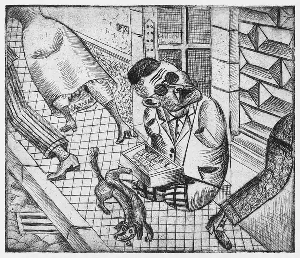 Otto Dix — Otto Dix. Radierwerk II — Galerie Kornfeld