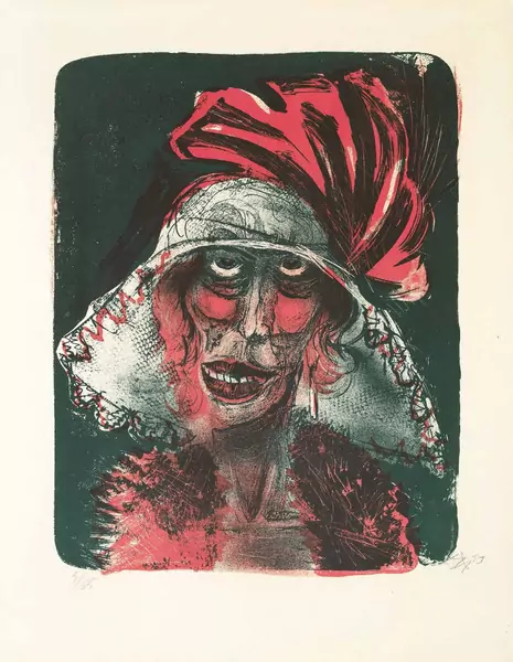 Otto Dix — Leonie — Galerie Kornfeld