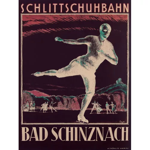 Otto Ernst — "Schlittschuhbahn Bad Schinznach".