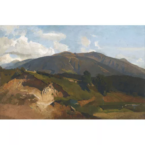 Otto Frölicher — Hügelige Landschaft im Sommer.