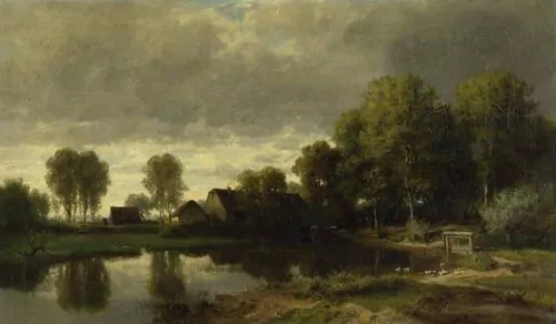 OTTO FRÖLICHER — Abendlandschaft. — Koller Auktionen