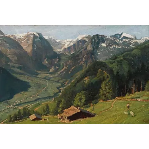 Sommerliche Alplandschaft