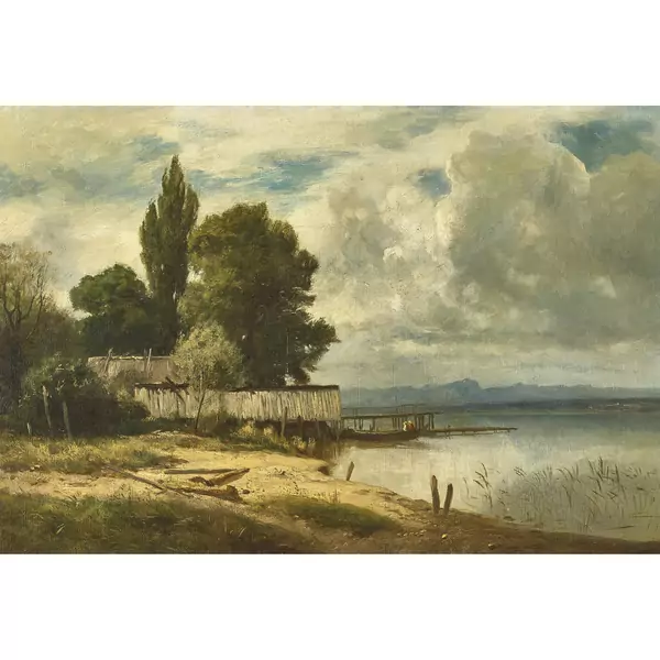 "Landschaft am Starnberger See"