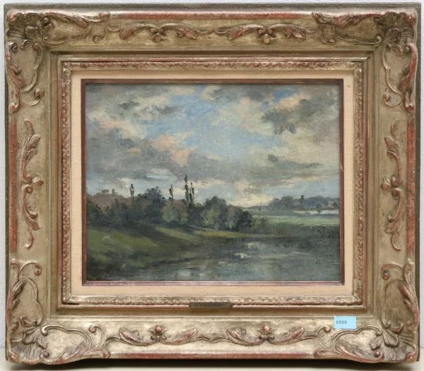 Otto Frölicher — Landschaft mit Weiher