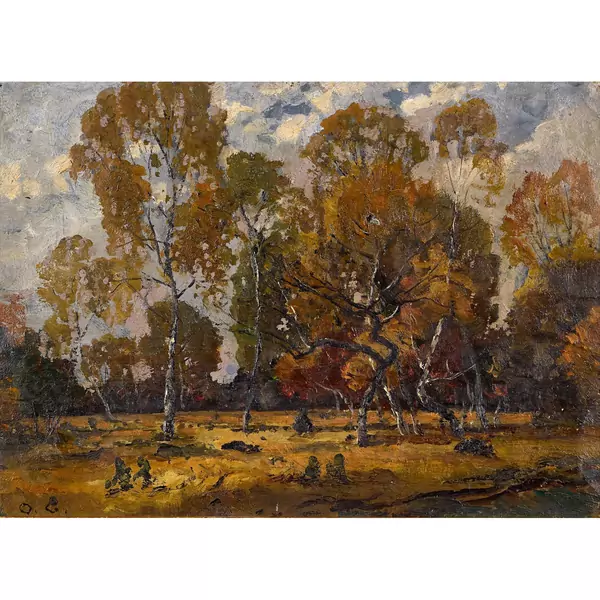 Herbstliche Baumlandschaft