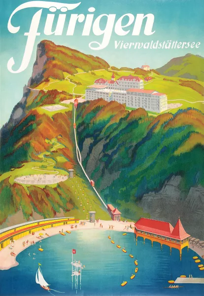 Otto Landolt — Fürigen Vierwaldstättersee, 1943
