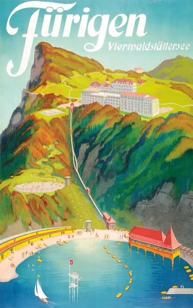 Otto Landolt — Fürigen Vierwaldstättersee, 1943