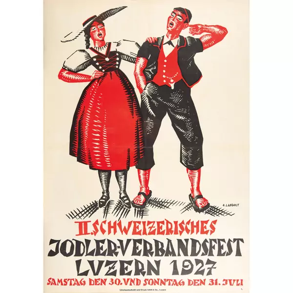 "II. Schweizerisches Jodler-Verbandsfest Luzern 1927"