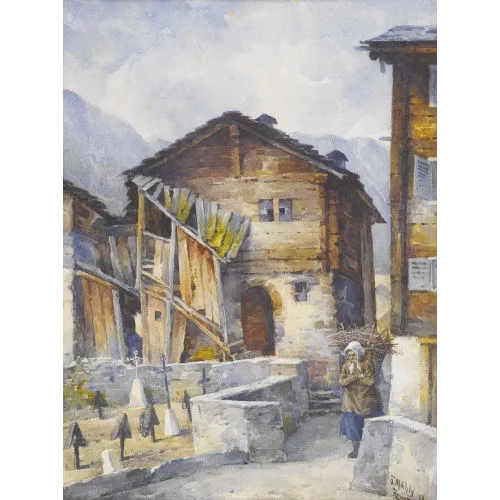 Otto Mähly — "In Zermatt".
