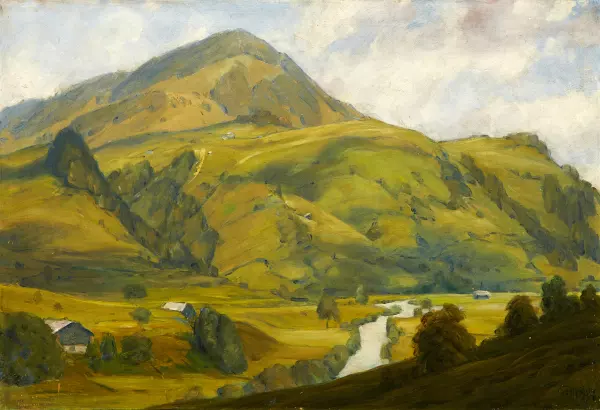 Toggenburger Landschaft bei Stein
