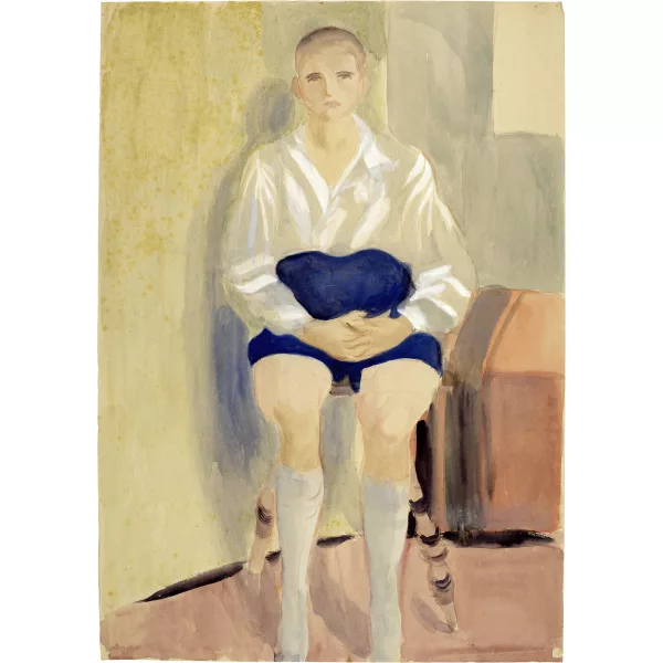 Otto Meyer-Amden — Sitzender Schüler