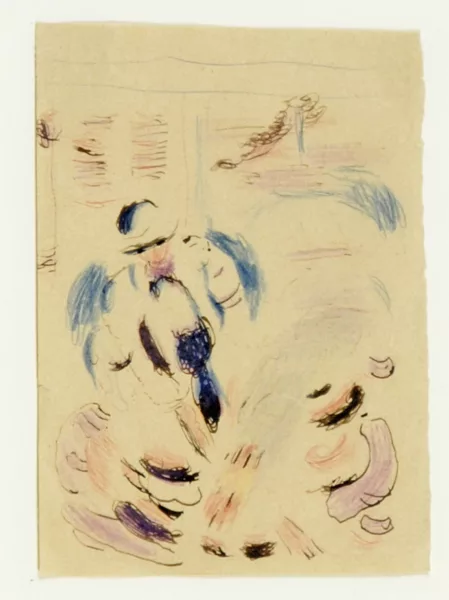 Otto Meyer-Amden — Figur im Raum, ca. 1920