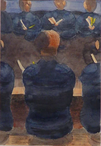 Otto Meyer-Amden — Vorbereitung. Teilstudie, um 1930