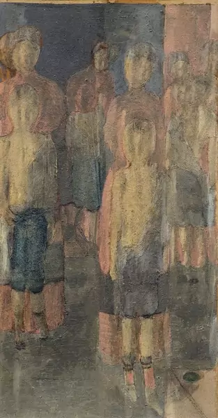 MEYER-AMDEN, OTTO — Figure study for "Vaccination". — Koller Auktionen