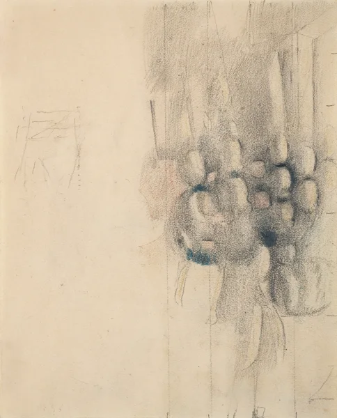 Otto Meyer-Amden — Studie zu "Eintritt in Klassenzimmer", nach 1920