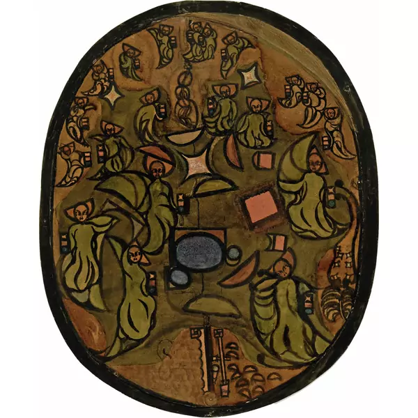 Otto Meyer-Amden — Tempelbau — Galerie Kornfeld