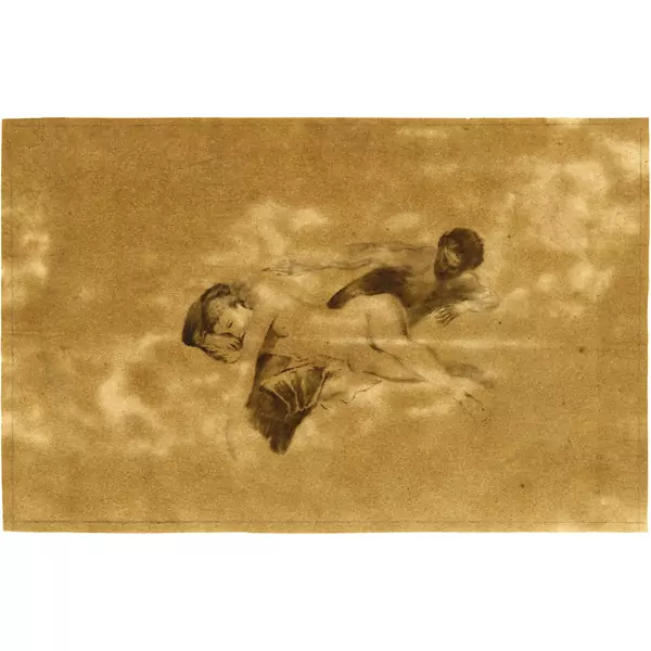 Otto Meyer-Amden — Liebespaar - Kopie nach Watteau — Galerie Kornfeld