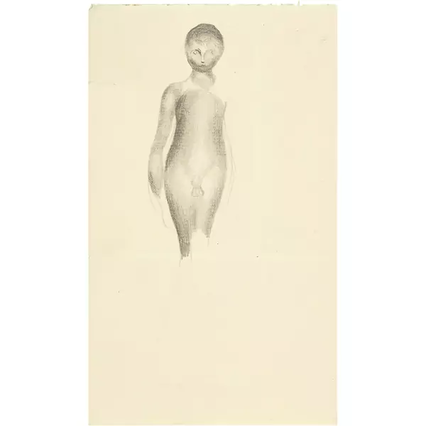 Otto Meyer-Amden — Skizze zu Knabenfigur — Galerie Kornfeld