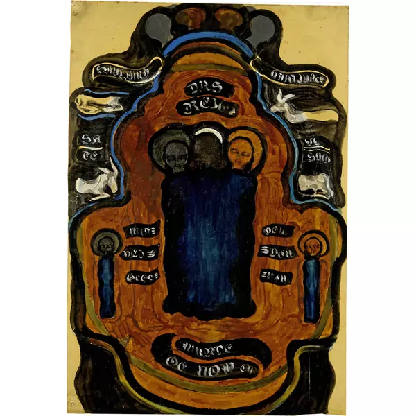 Otto Meyer-Amden — Religiöses Sinnbild - Das Reich wurde genommen und den Heiden gegeben — Galerie Kornfeld