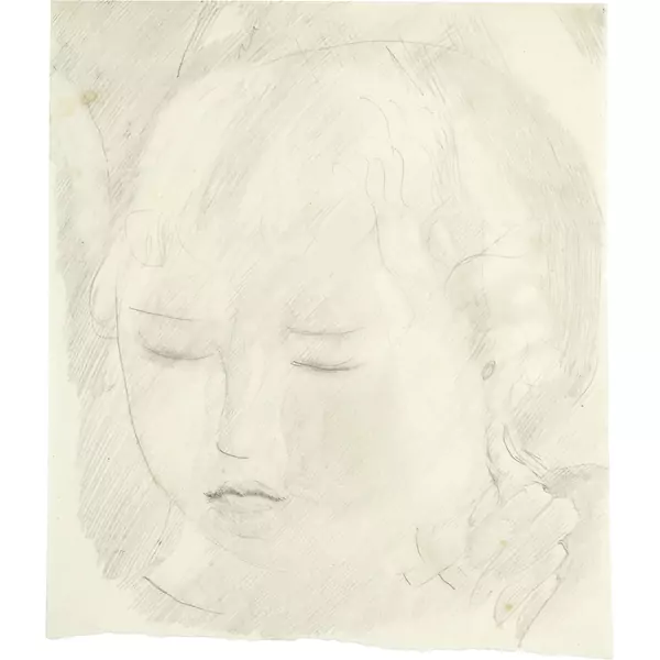 Otto Meyer-Amden — Knabenkopf - Studie zu "Impfung" — Galerie Kornfeld